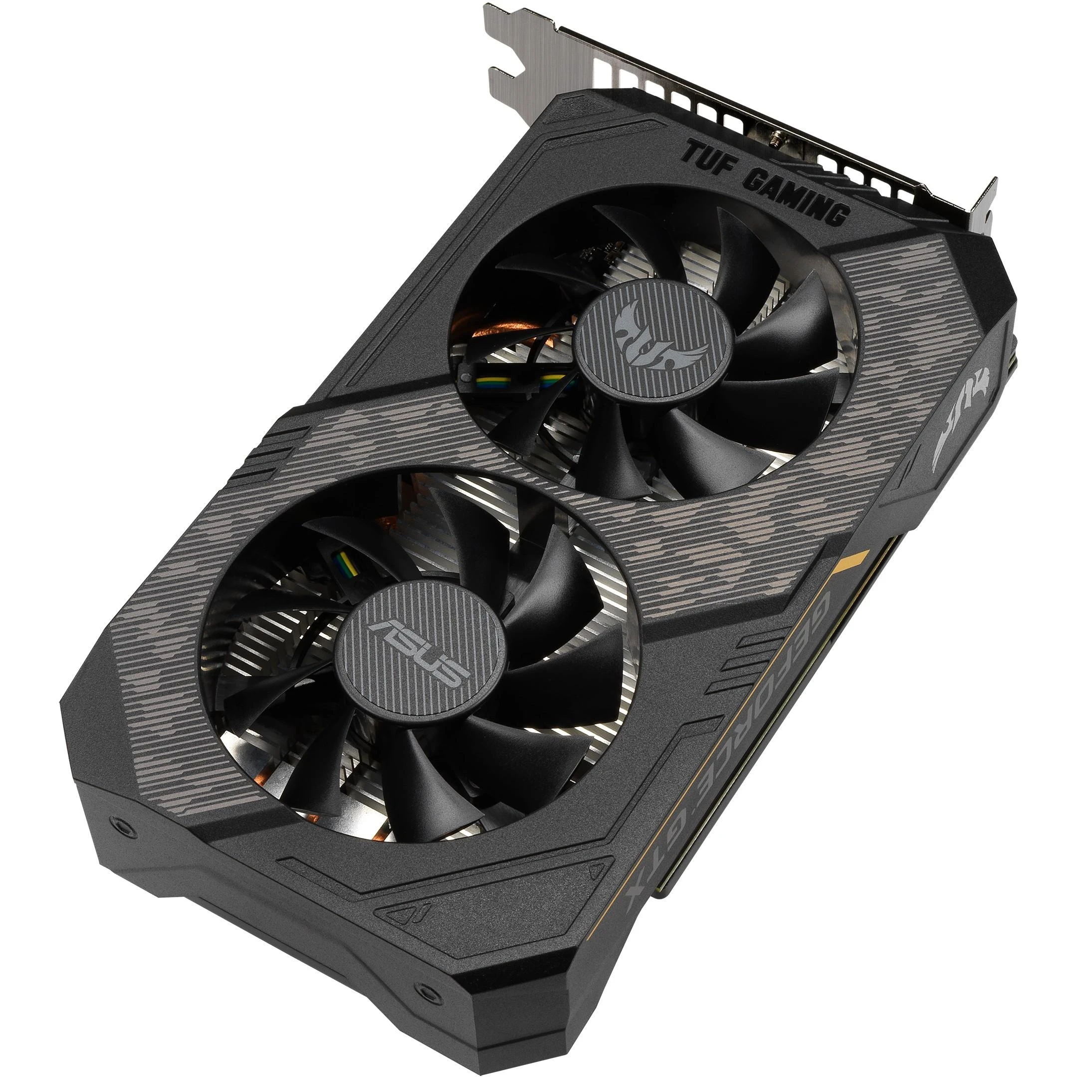 Vaizdo plokštė Asus TUF-GTX1660TI-O6G-EVO-GAMING NVIDIA, 6 GB, GeForce GTX 1660 Ti, GDDR6, PCI Express 3.0, DVI-D talpa 1, HDMI talpa 2, Atminties laikrodžio greitis 12000 MHz