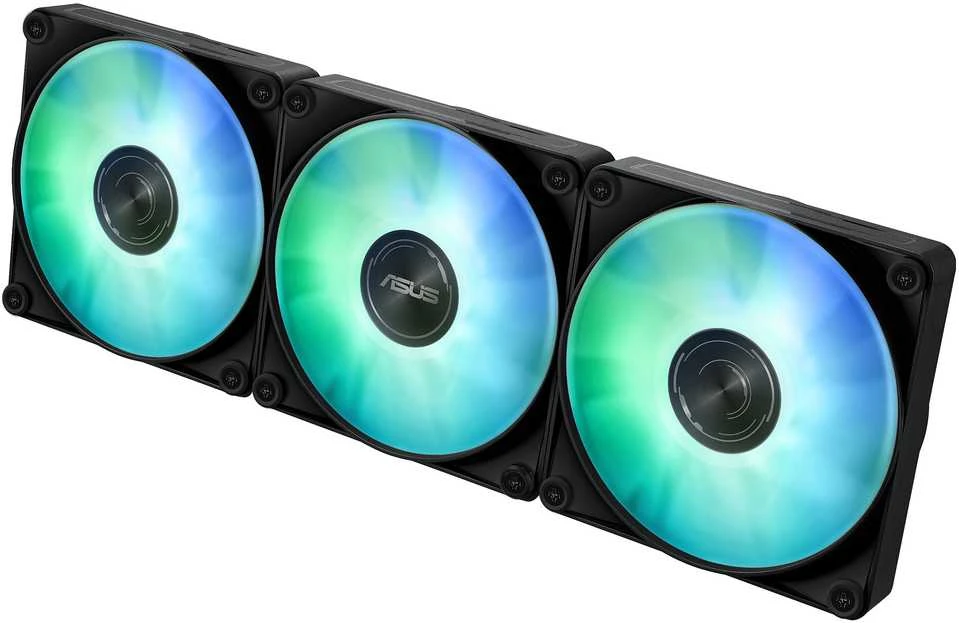 ASUS 360mm aušintuvo ventiliatorių blokas su RGB