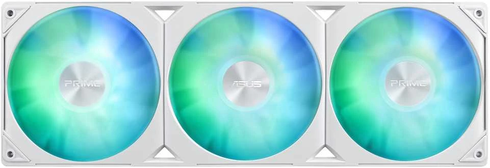 ASUS Prime LC 360 ARGB Baltas Edition procesorius „viskas viename“ skysčio aušintuvas 12 cm 1 vnt.