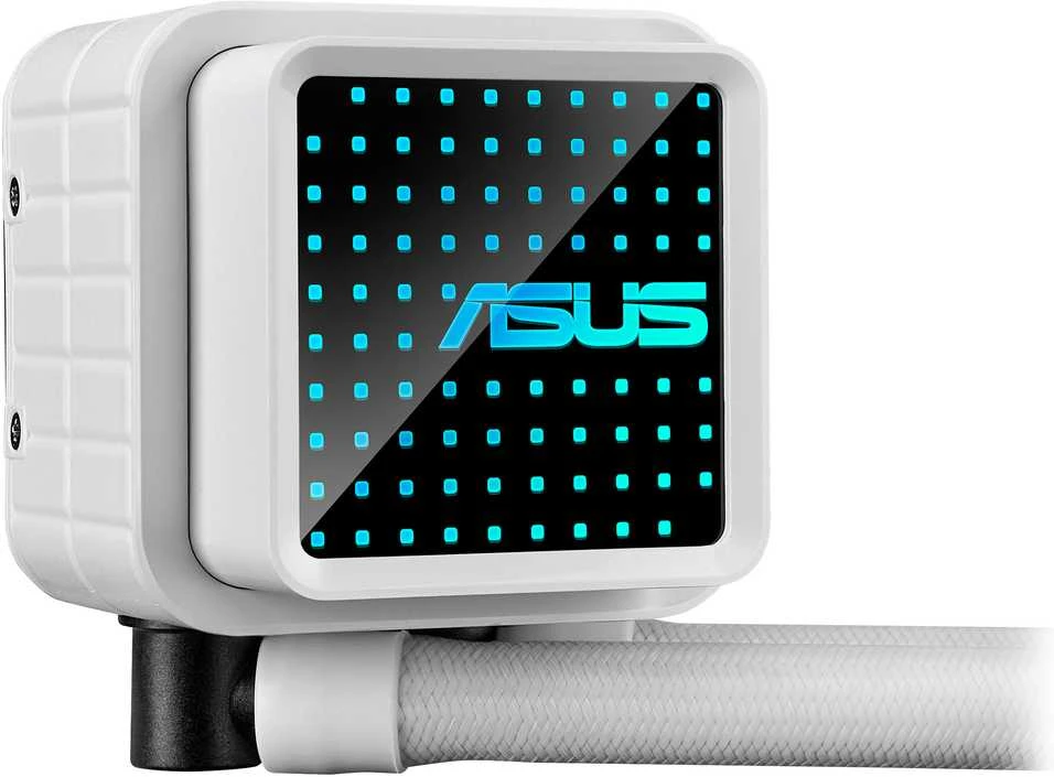 ASUS Prime LC 360 ARGB Baltas Edition procesorius „viskas viename“ skysčio aušintuvas 12 cm 1 vnt.