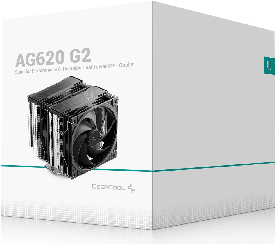 „Deepcool“ procesoriaus aušintuvas | AG620 G2 | Juodas | Intel, AMD