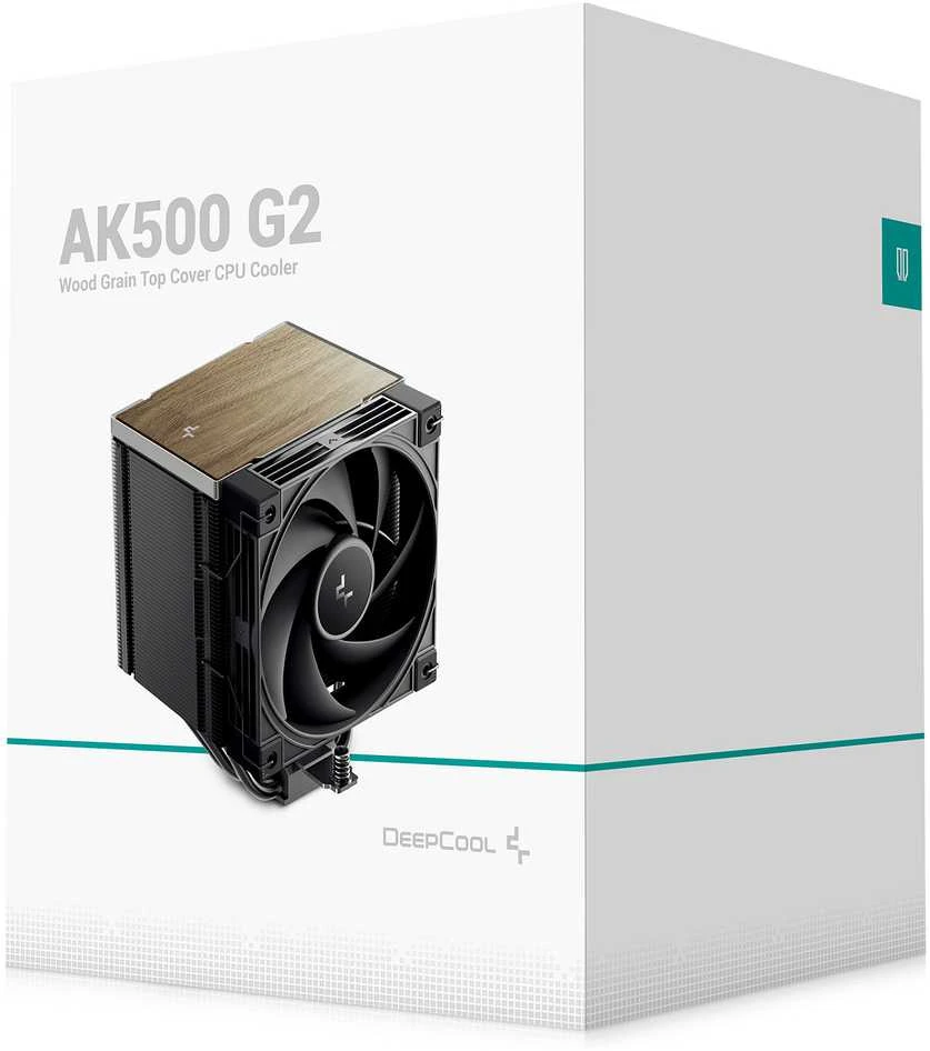 Deepcool AK500 G2 aušintuvas su medžio rašto viršum