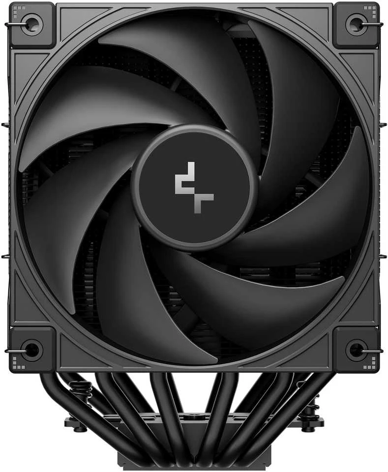 Deepcool AK620 G2 procesoriaus ventiliatorius priekiniu kampu