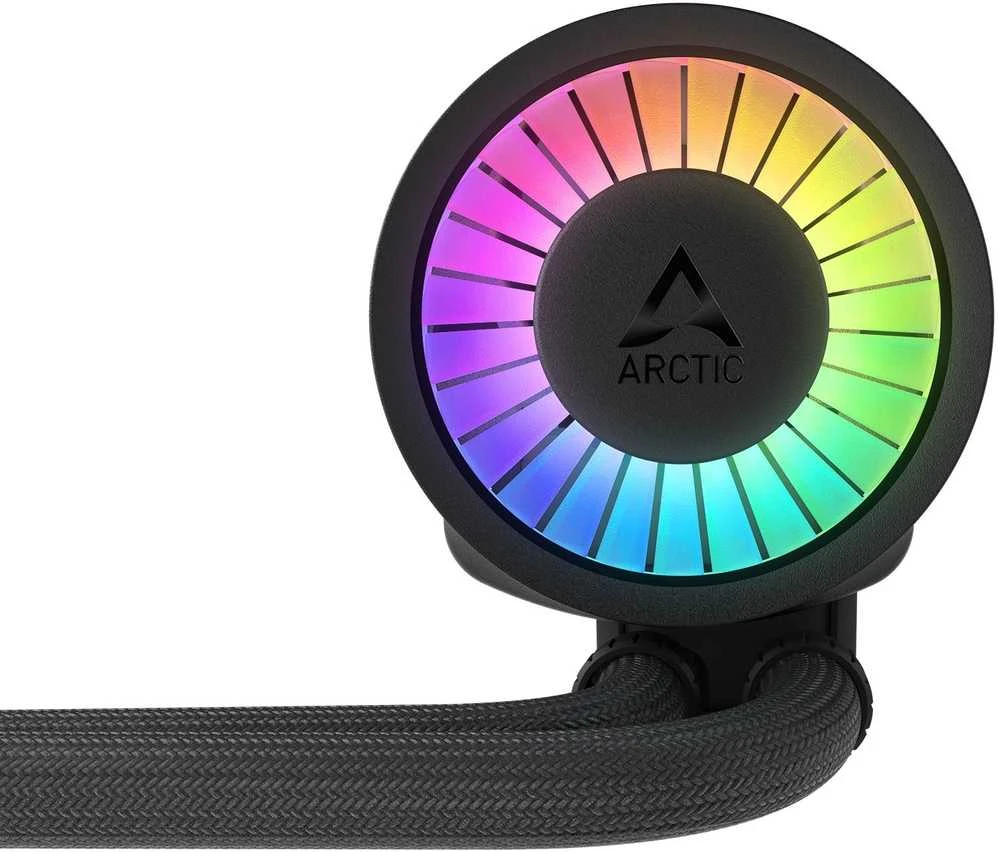 ARCTIC Liquid Šaldiklis III Pro 360 A-RGB procesoriaus aušintuvas, juodas