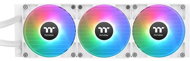 Thermaltake TH360 V2 balta aušinimo sistema su RGB ventiliatoriais
