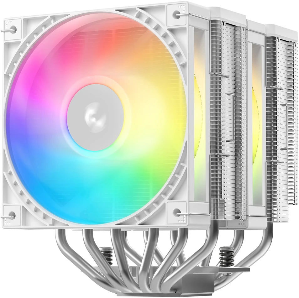 Deepcool AG620 G2 WH aušintuvas su RGB ventiliatoriais