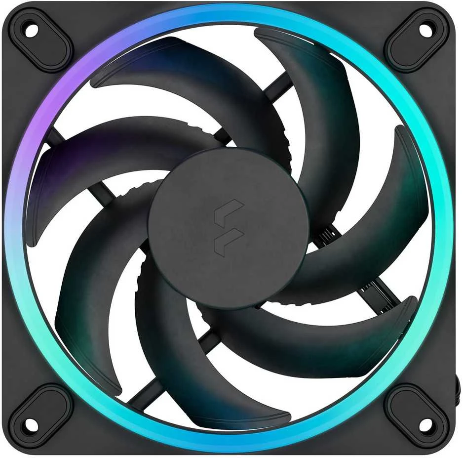 „Fractal Design“ | Kompiuterio ventiliatorius, 3 vnt. pakuotė | „Momentum 12 RGB“