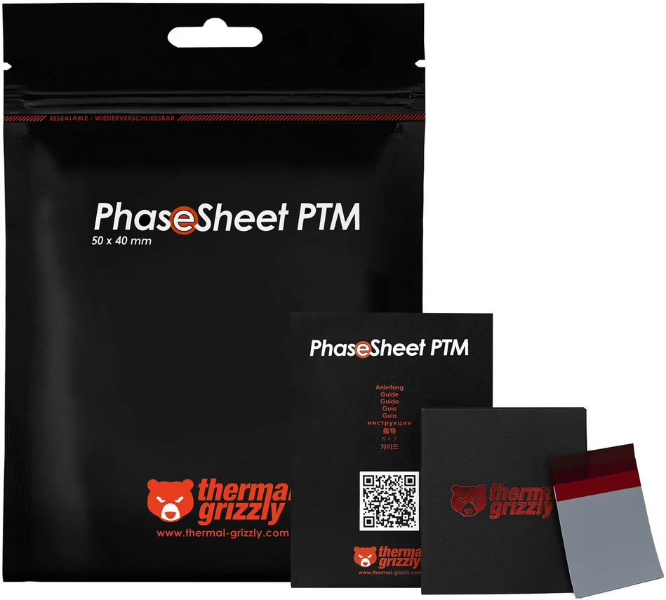Thermal Grizzly | PhaseSheet PTM, 50x40mm | TG-PS-50-40