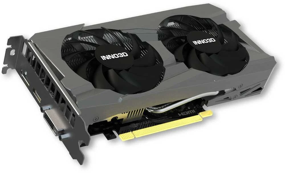 Vaizdo Plokštė - Inno3D GeForce RTX 3050 Twin X2 8 GB GDDR6