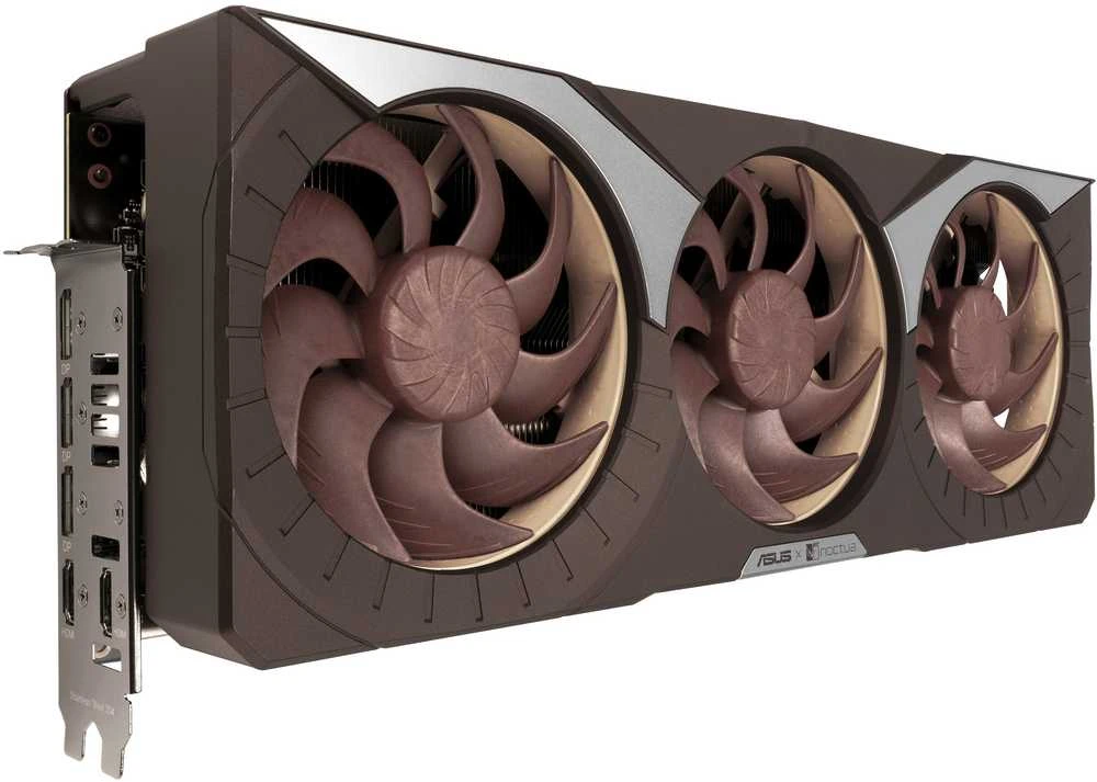 Vaizdo plokštė ASUS GeForce RTX 5080 NOCTUA OC 16GB DLSS 4