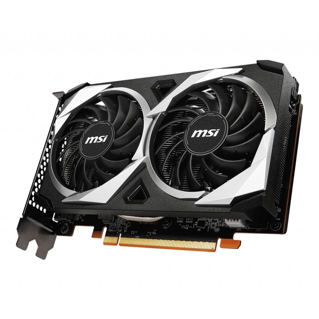 MSI Radeon RX 6500 XT MECH 2X 4G OC vaizdo plokštė – 4GB GDDR6 