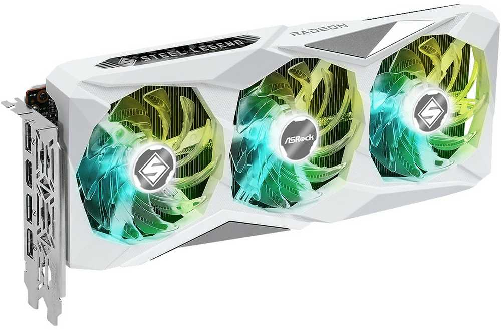 Vaizdo plokštė ASRock Radeon RX 7600 Steel Legend OC 8GB GDDR6