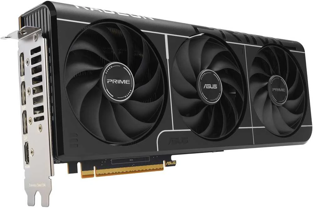 Vaizdo plokštė Nezatříděno ASUS Prime Radeon RX 9070 EVO OC Edition, 16384 MB GDDR6
