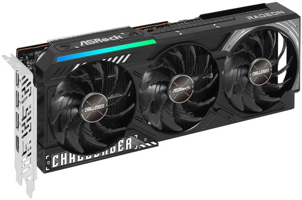 ASRock Challenger AMD Radeon RX 9070 AMD 16 GB vaizdo plokštė