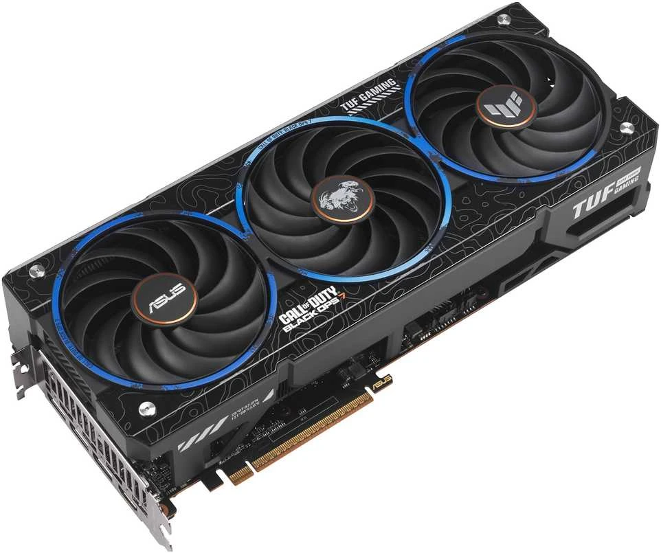 Vaizdo plokštė ASUS TUF Gaming Radeon RX 9070 XT COD BO7 specialus leidimas, 16384 MB GDDR6