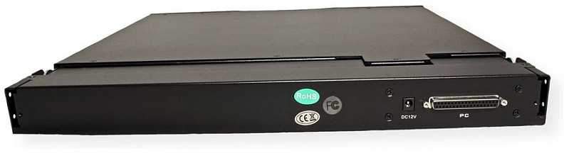 Konsolė KVM Value Konsolė KVM 19, 48 cm (19) TFT (16:9), VGA, USB, układ szwajcarski (CH)