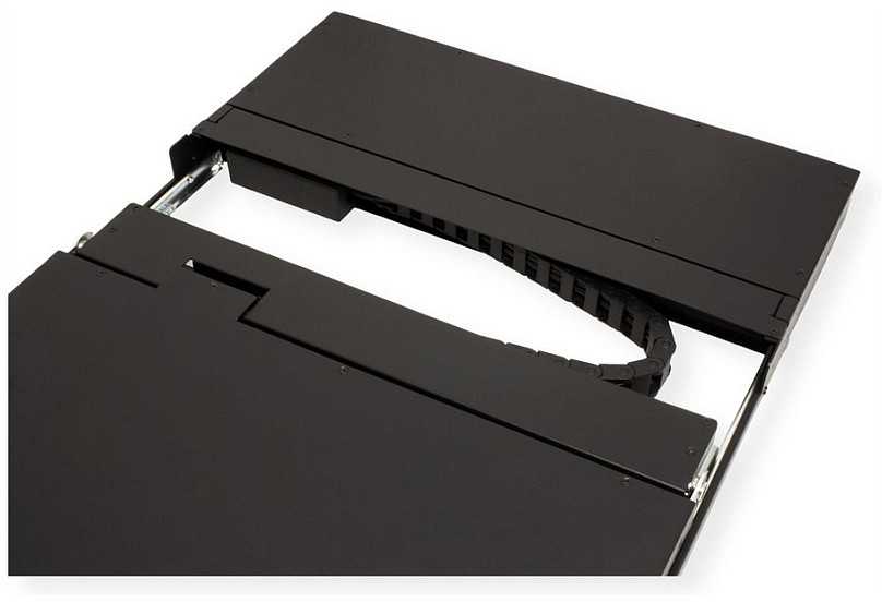 Przełącznik Value Przełącznik KVM 19, 8 portów, 48 cm (19) TFT (16:9), VGA, USB, klaviatūra UK