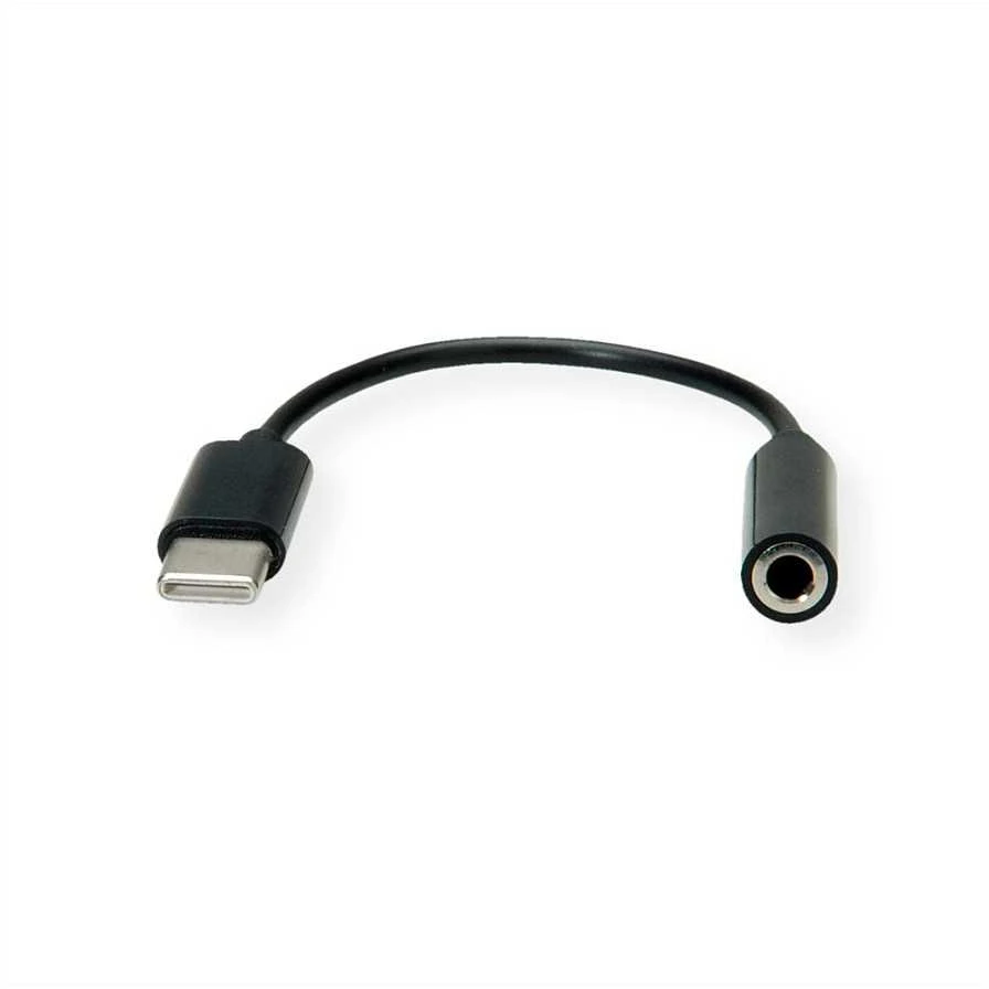 Adapteris AV Value VALUE Adapteris audio USB typu C - 3,5 mm, męski/żeński, 0,13 m