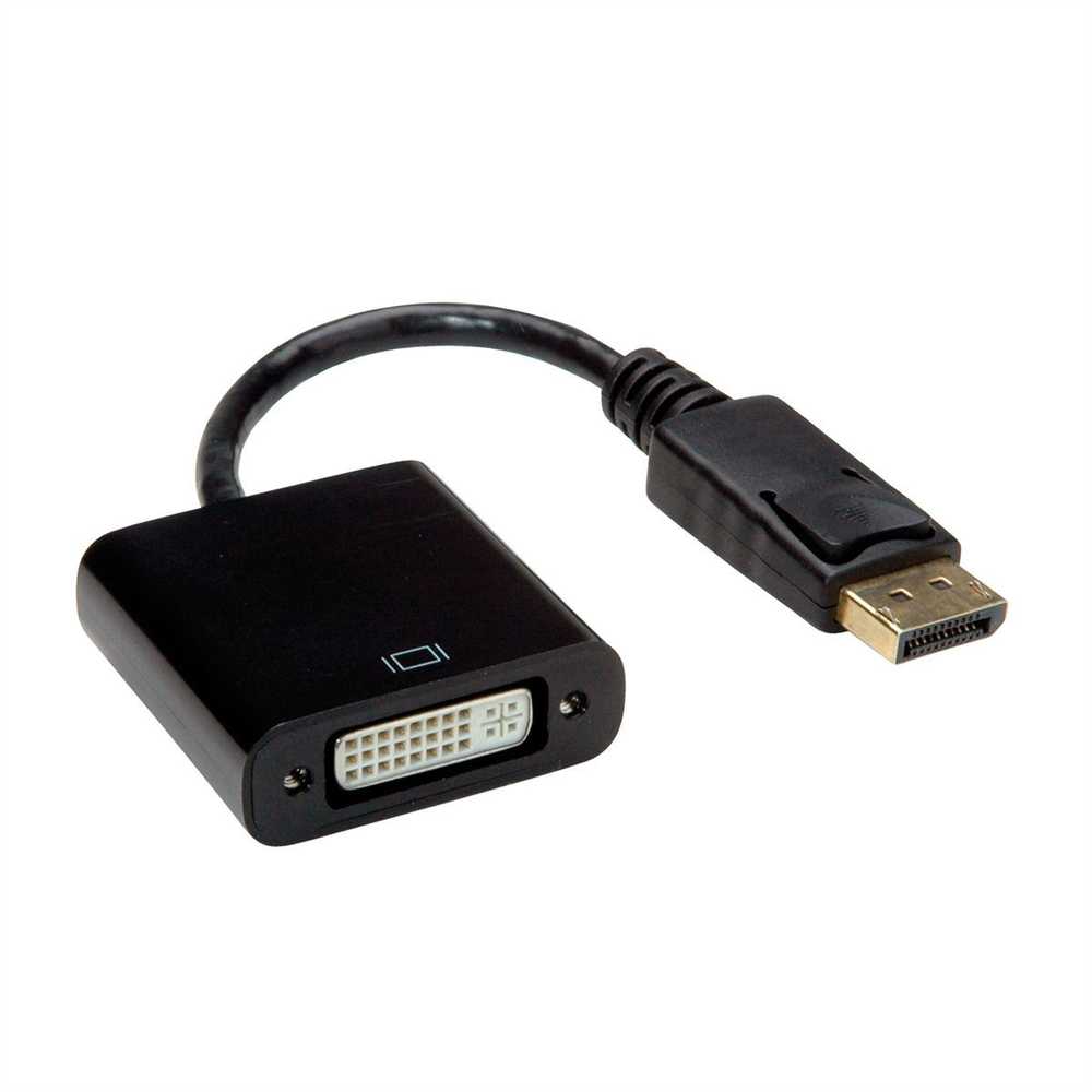 Kabelis Value DisplayPort - DVI-D 0.15m juoda (12.99.3137)