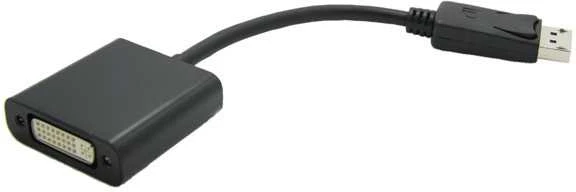 DisplayPort į DVI adapteris su laidu