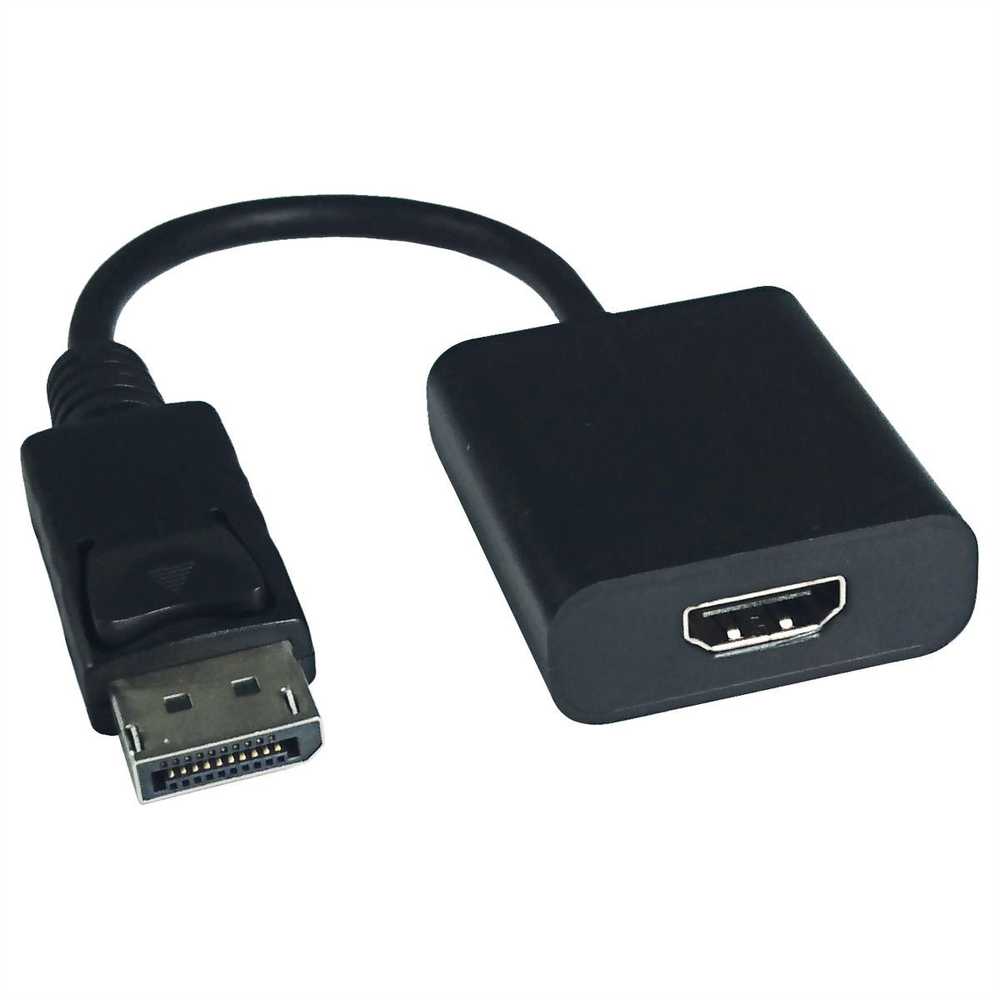 AV adapteris „Triton VALUE“ adapteris „DisplayPort“ – HDMI, v1.2, HDR 10, DP kištukas-HDMI moteriškas