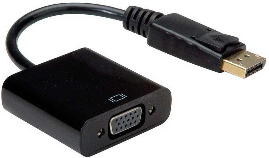 Adapteris AV Value Adapteris DisplayPort-VGA, DP męski - VGA żeński, pasywny