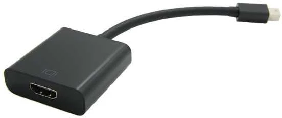 Mini DP į HDMI adapteris, juodas