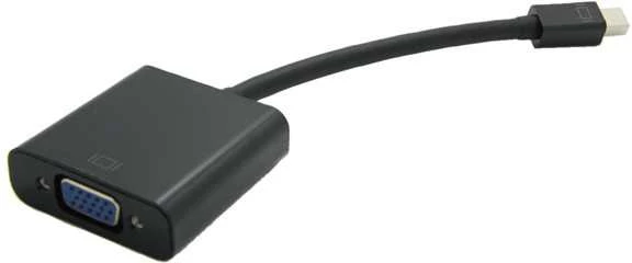 Mini DP į VGA adapteris, juodas