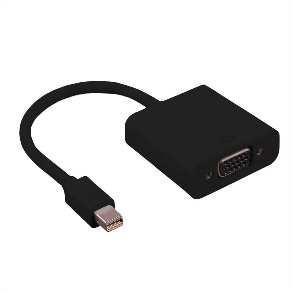 Vertė VALUE Mini DisplayPort-VGA adapteris, vyriškas Mini DP į moteriškas VGA