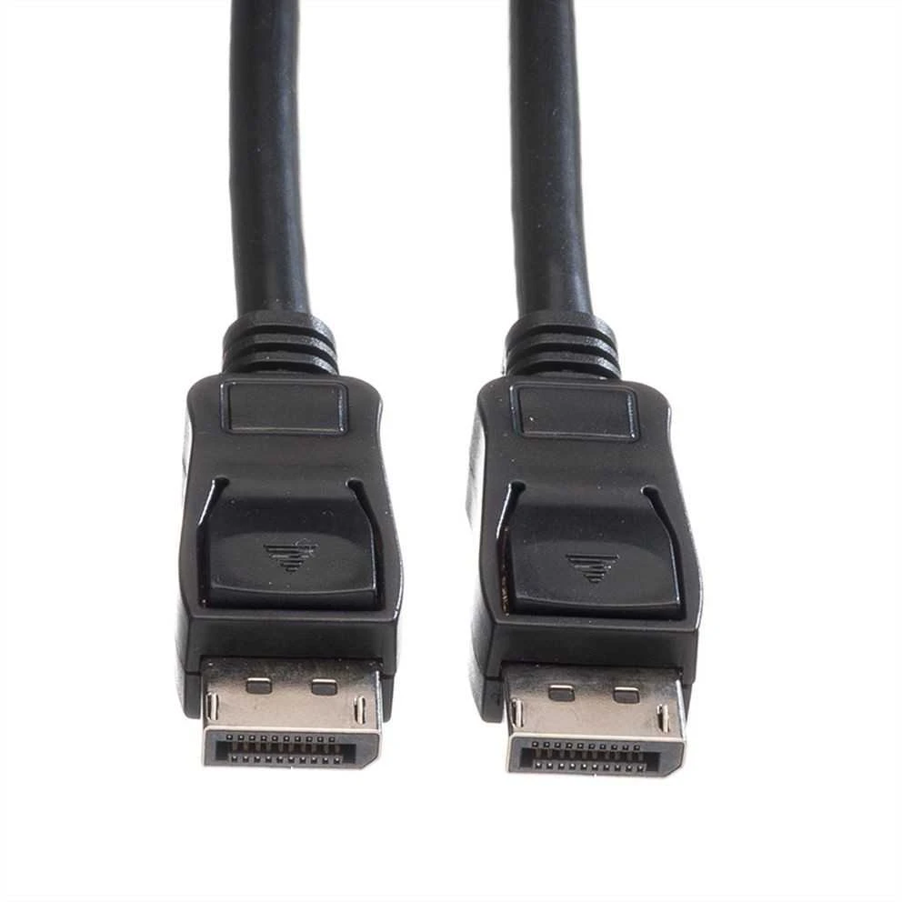 Value DisplayPort kabelis, DP-DP, M/M 10 m, 10 m, DisplayPort, DisplayPort, kištukas, kištukas, 4096 x 2560 pikselių