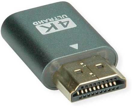 Adapteris AV Value Ekranas Adapteris, wirtualny emulator HDMI (EDID) 4K