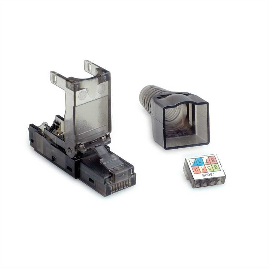 „Value VALUE“ RJ-45 Cat.6A (EA klasės) lauko jungtis, UTP