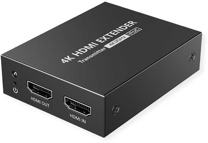 Vertė VALUE HDMI A/V ilgintuvas per Cat.6A kabelį, 4K@30Hz, 40m