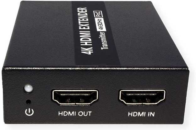 Vertė VALUE HDMI A/V ilgintuvas per Cat.6A kabelį, 4K@30Hz, 40m