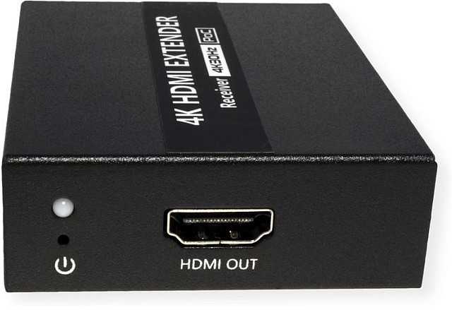 Vertė VALUE HDMI A/V ilgintuvas per Cat.6A kabelį, 4K@30Hz, 40m