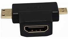 Value AV vertė HDMI Micro – HDMI Mini – HDMI adapteris juodas (12.99.3166)