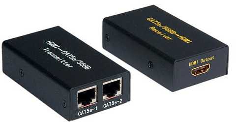 Triton VALUE AV signalo perdavimo sistema HDMI plėtinys per Cat.5, maks. 25 m