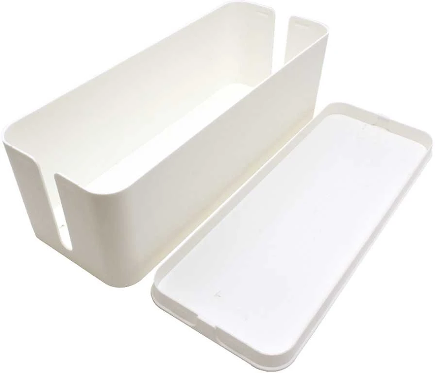 Value 19.99.3237, Kabelių dėžutė, Plastikas, Balta