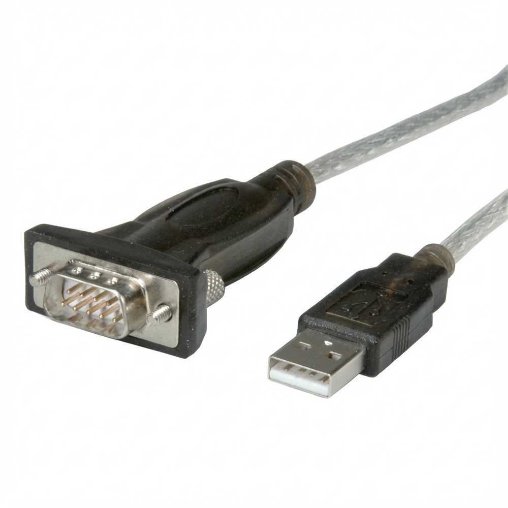 Vertė VALUE USB keitiklio laidas – nuoseklusis+DB9/25 adapteris