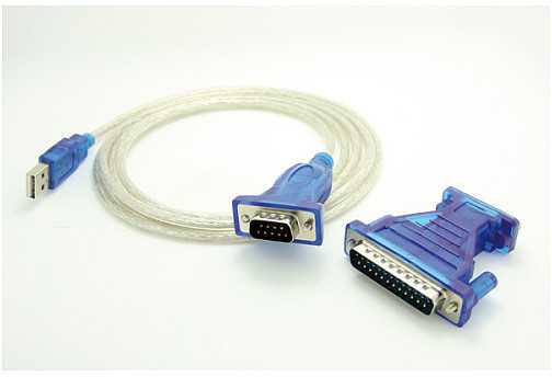 Vertė VALUE USB keitiklio laidas – nuoseklusis+DB9/25 adapteris