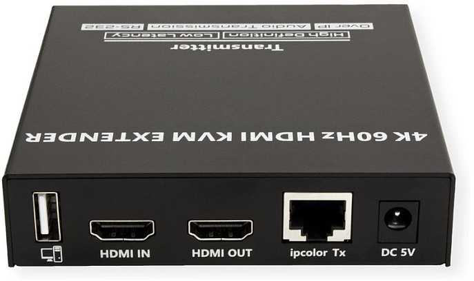 Przełącznik Value VALUE Przedłużacz KVM przez Cat. 6/6A, HDMI, 4K@60Hz, maks. 120m