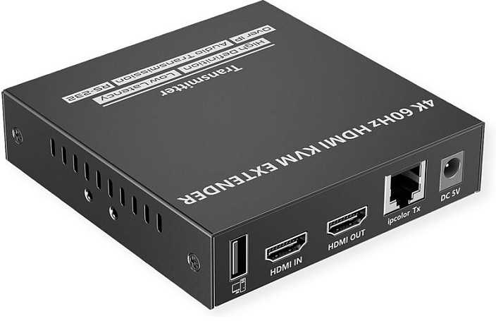 Przełącznik Value VALUE Przedłużacz KVM przez Cat. 6/6A, HDMI, 4K@60Hz, maks. 120m