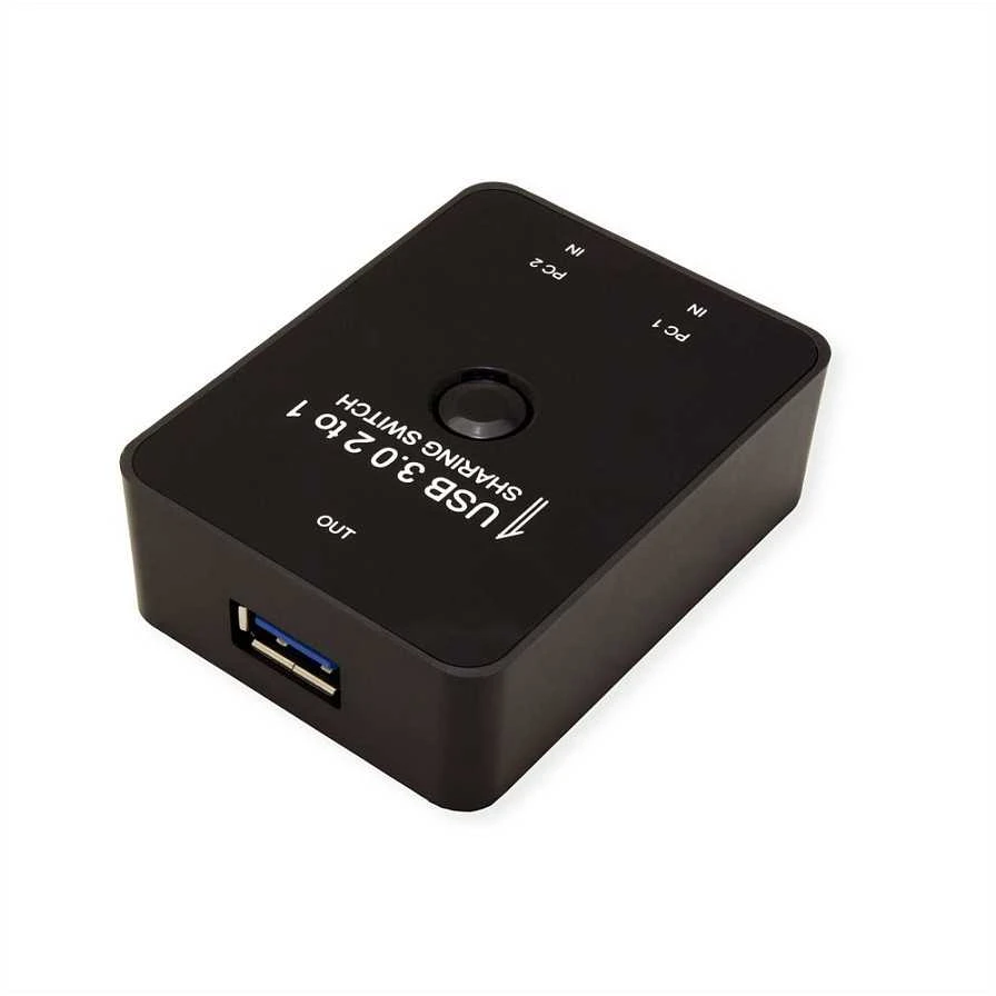 USB 3.0 dviejų prievadų perjungiklis
