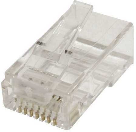 Vertė VALUE RJ-45 jungtis kat. 6/6A UTP, 100 vnt