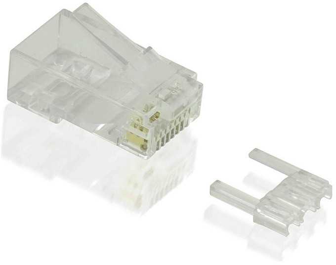 Vertė VALUE RJ-45 jungtis kat. 6/6A UTP, 100 vnt