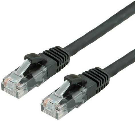 Value Vertė VERTĖ PatchCord UTP Cat.6a juoda 7m