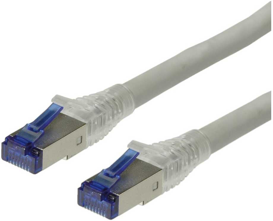 Vertė VALUE PatchCord S/FTP kat.6A, solidus, LSOH, pilka, 70 m