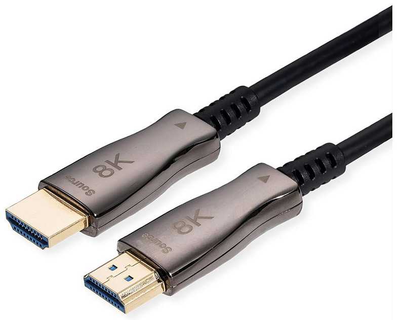Vertė VALUE Ultra HDMI aktyvusis optinis kabelis 8K, 50 m
