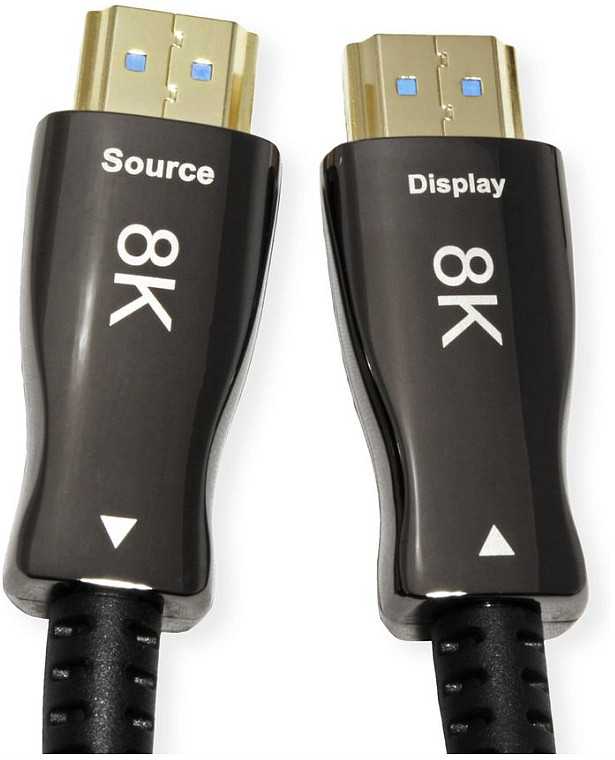 Vertė VALUE Ultra HDMI aktyvusis optinis kabelis 8K, 50 m
