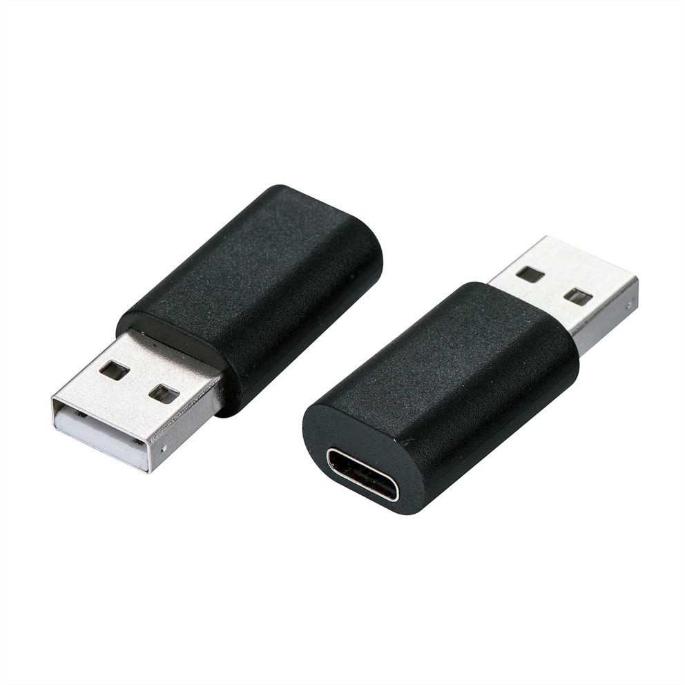 Value Adapteris USB Delock USB-A - USB-C Juodas (12.99.2995)